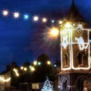 Last year's Doddington Christmas lights display.