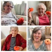 Knitting has recently become a popular pastime for residents of Aliwal Manor Care Home in Whittlesey.