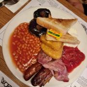 The food at Worzals in Wisbech