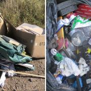 The waste that was dumped in Pondersbridge and Wisbech