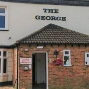 The George pub in Doddington, Cambridgeshire, has been given a food hygiene rating of zero. 