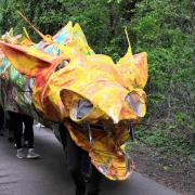 Last year's Fenland St George’s Festival dragon