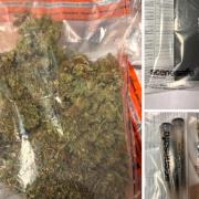 Cannabis, paraphernalia and equipment linked to drugs production were found at an address in Field Baulk, March, following a raid on March 11.