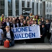 Pupils from Lionel Walden Primary School in Doddington, Cambridgeshire, sang in the Voice in a Million 2024 at Wembley Arena in London on March 20.