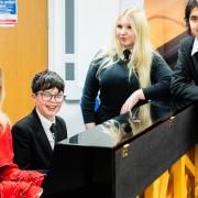 Professional musicians visited the Thomas Clarkson Academy in Wisbech before the Easter break for a day of teaching students about the music industry and helping them with composing music and songs.