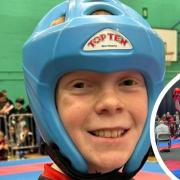 Kickboxer Charlie Bird, 13, has been selected to represent England at a world competition later this year.