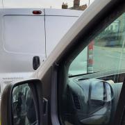 A driver without a licence had their uninsured van seized in Broad Street, Whittlesey.