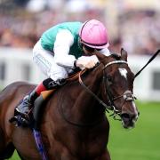 Blue Bolt ridden by Colin Keane on their way to winning the Duke Of Cambridge Stakes on day two of Royal Ascot at Ascot Racecourse, Berkshire. Picture date: Wednesday June 17, 2026.