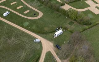 Most have moved on but a handful of travellers remain at Fields End Water, Doddington, which was forced to close after they over ran the site.