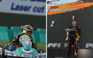This is Rex’s first race victory since competing in and winning two national karting championships last year.