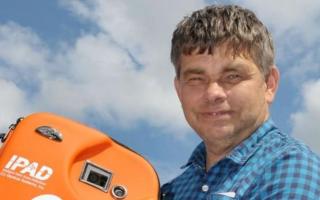Robert Skoulding, who is in the process of buying March Town Hall, has run a hugely successful campaign to provide defibrillators to public sites across the town.