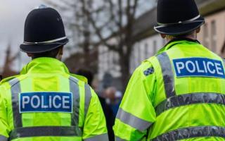 Police were spotted on Doddington Road in Wimblington